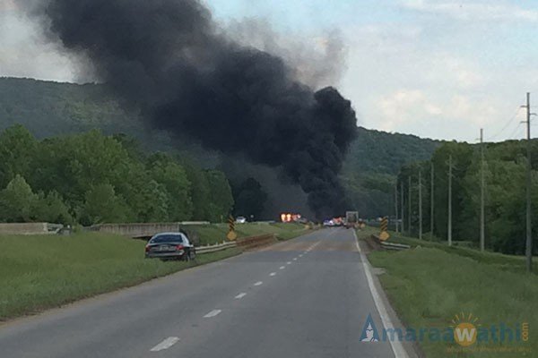 A wreck on US 431 in Alabama. (Photo: hot.legendaryfinds.com)