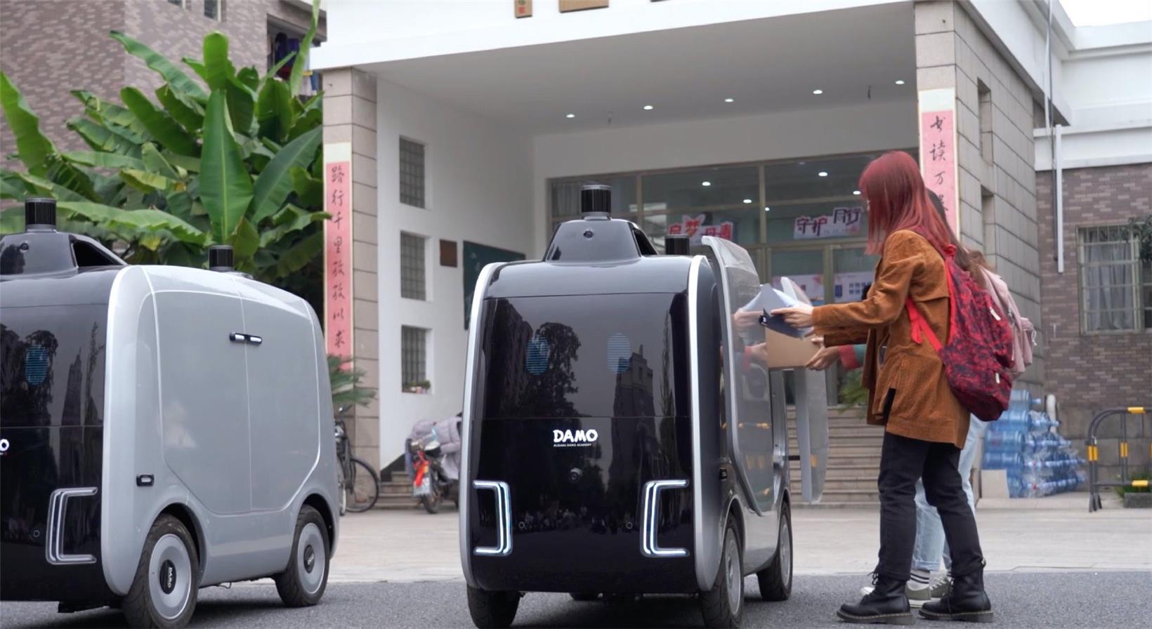 AlibabaAutonomous drivingalibaba last mile vehicle, alibaba xiao man lv, china automotive news