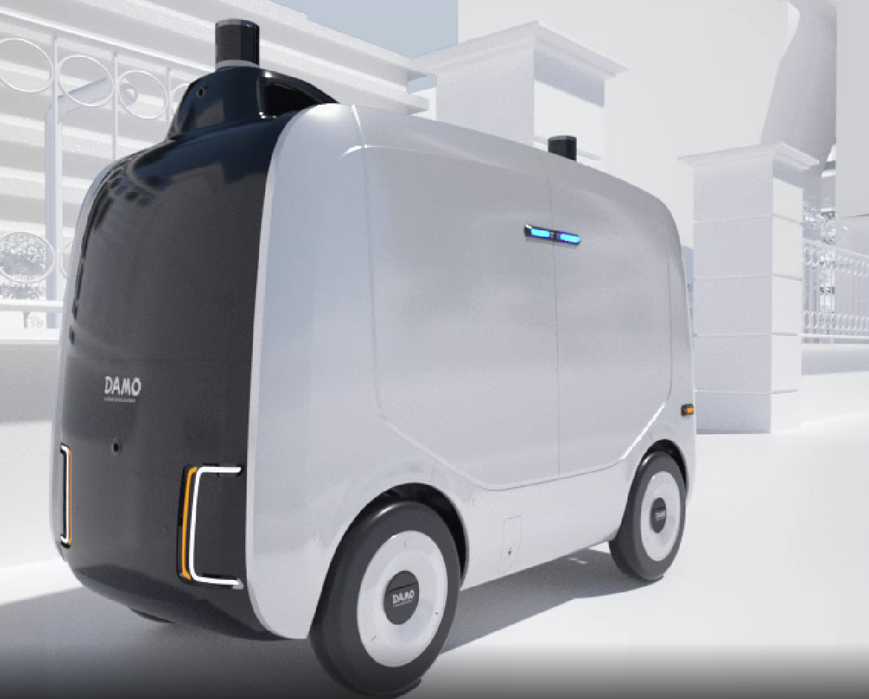 AlibabaAutonomous drivingalibaba last mile vehicle, alibaba xiao man lv, china automotive news