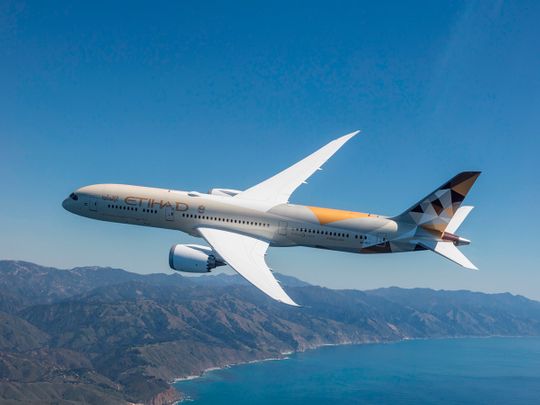 Stock Etihad Airways