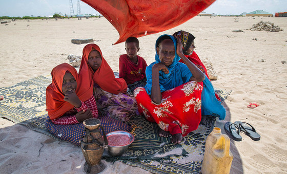 Conflict and drought have led to food shortages in many parts of Somalia.