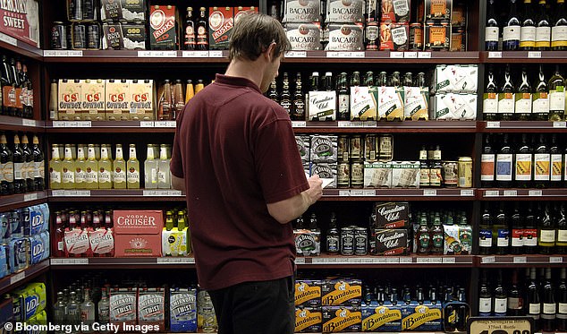Popular Aussie liquor store Dan Murphy's has already had to limit shoppers buying French champagne to 12 bottles per person (stock image)