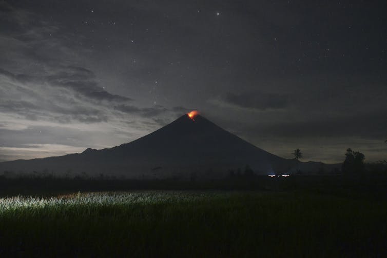 Mt Semeru eruption