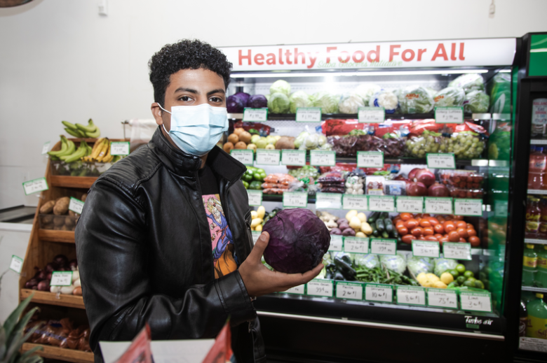 Produce enters small corner stores in East Oakland in an effort to provide more healthy food options in areas without robust grocery options