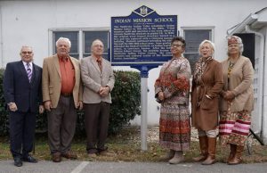 Indian Mission School Marker Dedication Photo