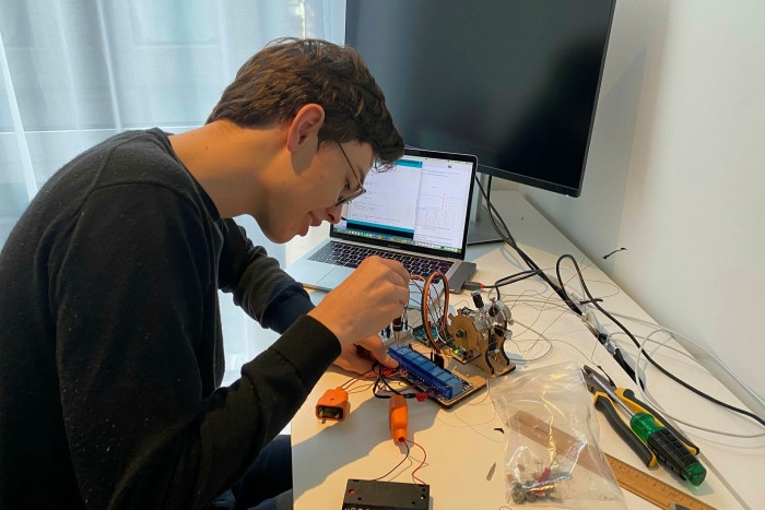 Imperial College London sent ‘lab-in-a-box’ kits, which replicated laboratory equipment in miniature, to students so they could perform experiments in their homes