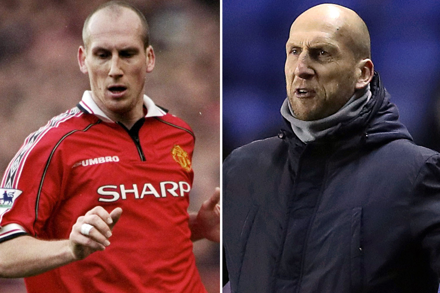 At Reading Jaap Stam was given the bullet following a dismal run