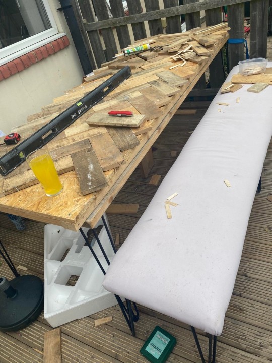 DIY table