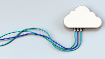 Cloud computing concept art