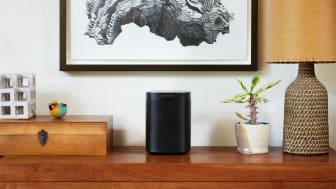 Sonos speaker on table