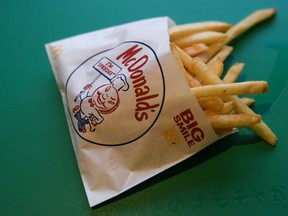 McDonald’s Japan said Dec. 21 that it would only offer small sizes of french fries after flooding at a Vancouver port and the COVID-19 pandemic cut off key supplies for the staple menu item. The fast-food company has said it expects the issue to be resolved by New Year’s Eve.