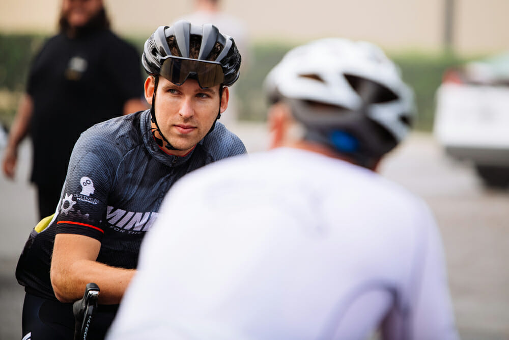 Cycle News Off-Road Editor Ryan Nitzen at Bakers Factory