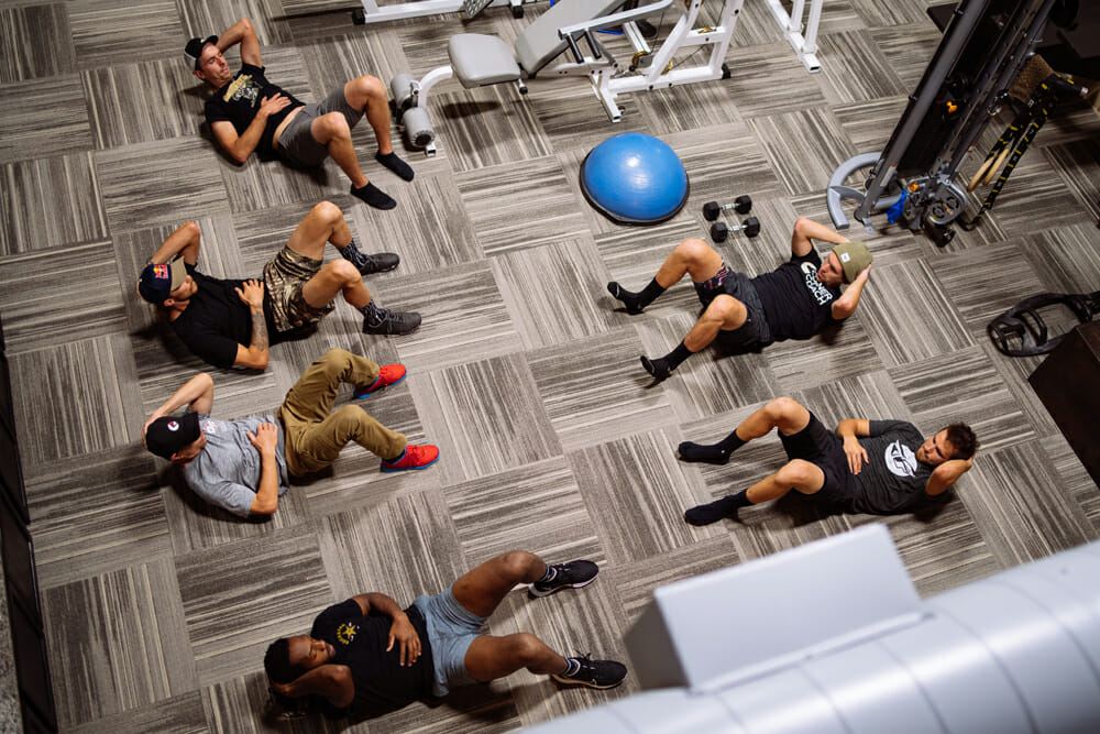 Exercising at the Baker’s Factory