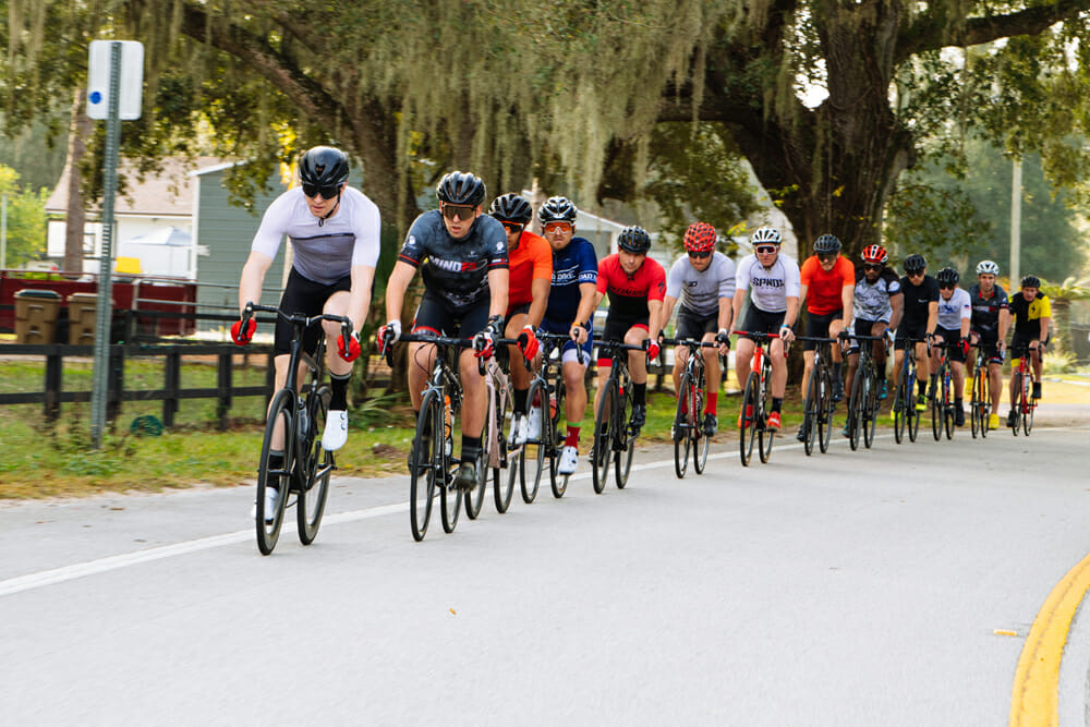 Cycling With the Baker’s Factory participants