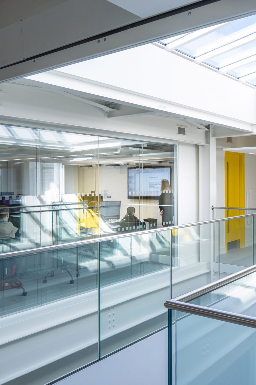 Industrial interiors of the Digi-Tech Factory