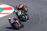 Toprak Razgatlioglu, Jonathan Rea and Scott Redding, Portuguese WorldSBK race2, 3 October 2021