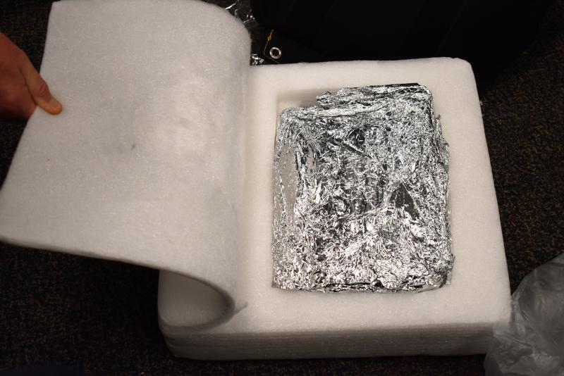 Customs and Border Protection officers in Philadelphia seized nearly seven pounds of dangerous ketamine destined to Durham, N.C., on January 5, 2022.