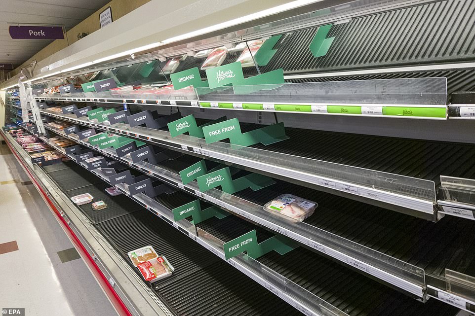 ALEXANDRIA, VIRGINIA: Meats especially have been in short supply as the prices for the few that are available have skyrocketed amid record-setting inflation