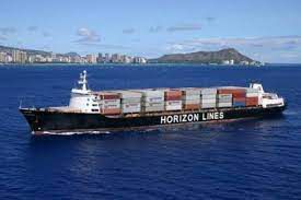 One of the ships in the Horizon Lines fleet. (Photo: gcaptain.com)