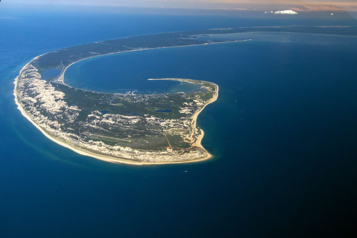 aerial photo of Cape Cod, Massachusetts