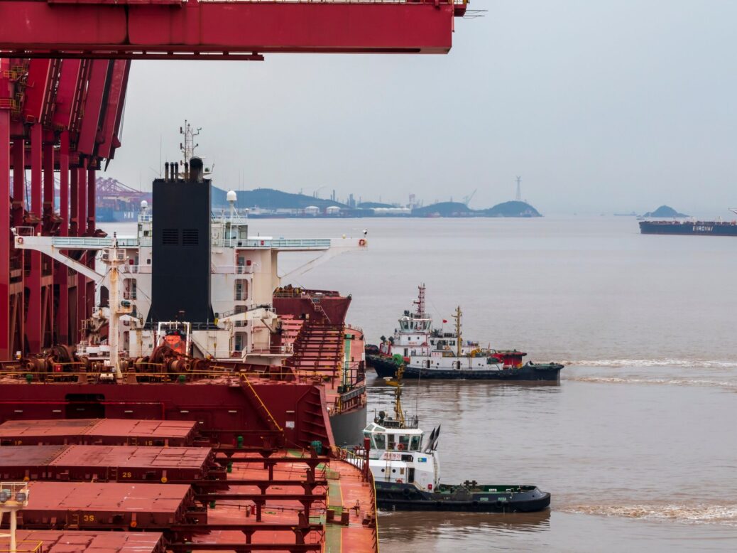Ningbo-Zhoushan port, China