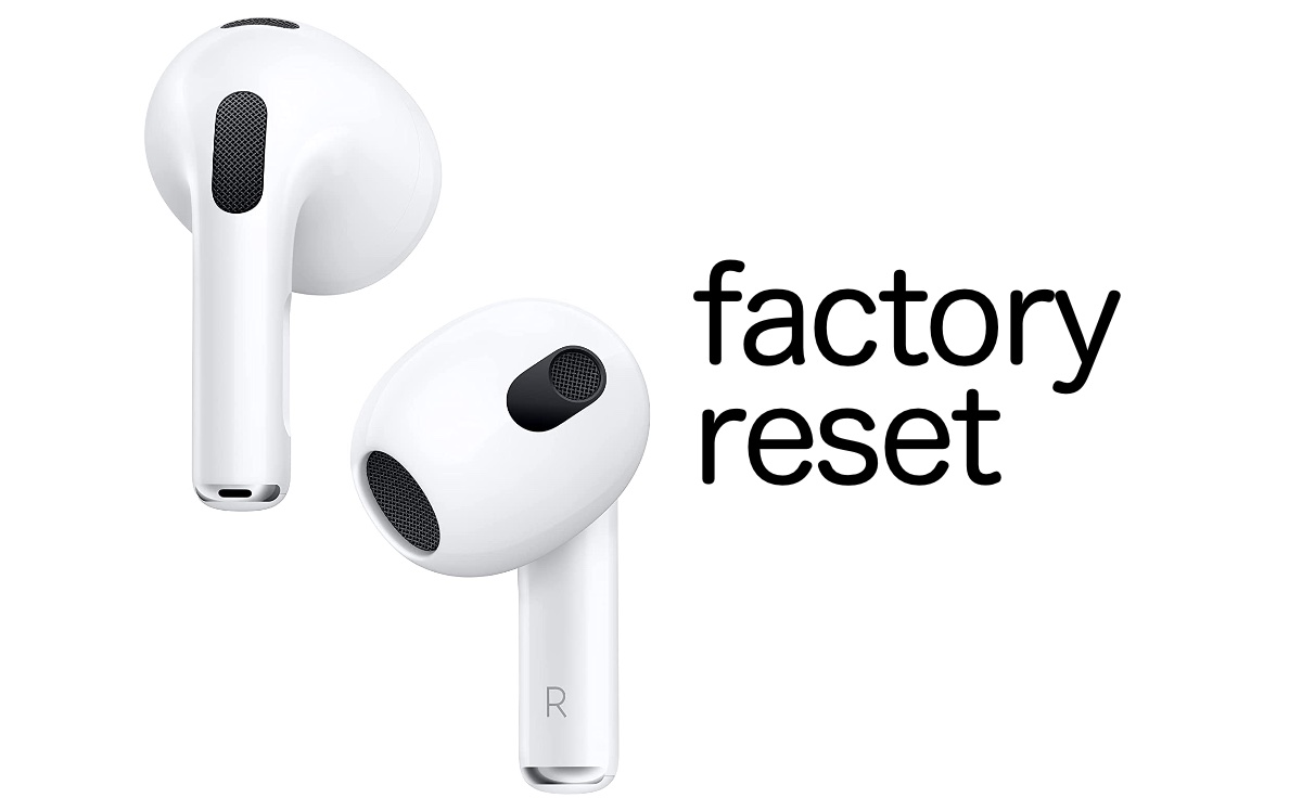 How to factory reset or restart AirPods 3
