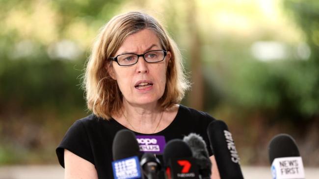 NSW Chief Health Officer Dr Kerry Chant.