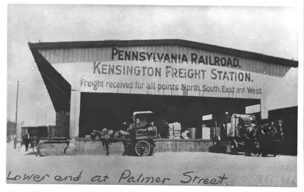 The Pennsylvania Railroad's Kensington Freight Station in Philadelphia. (Photo: hiddencityphila.org)