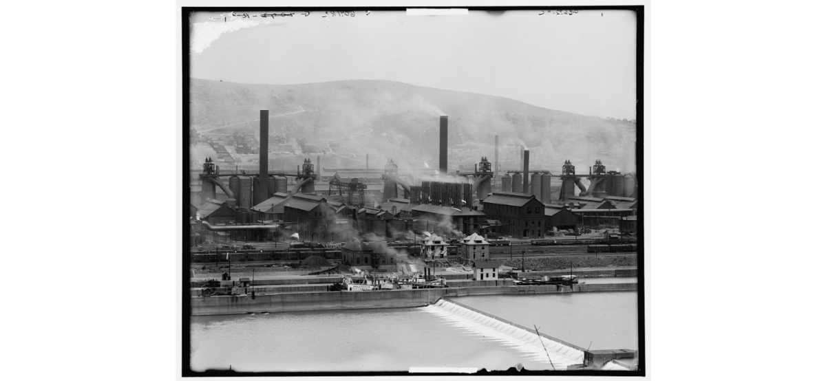 U.S. Steel's Edgar Thomson Works. (Photo: Detroit Publishing Co./Library of Congress