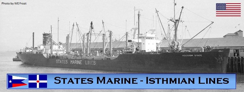 One of the States Marine - Isthmian Lines ships. (Photo: W.E. Frost/States Marine - Isthmian Lines Facebook page)