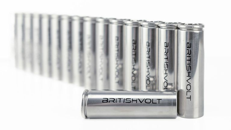 Britishvolt electric car batteries
