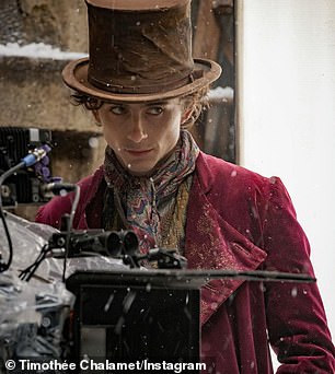 New Wonka: Timothée gave his fans quite the surprise recently when he shared the first look at him as Willy Wonka