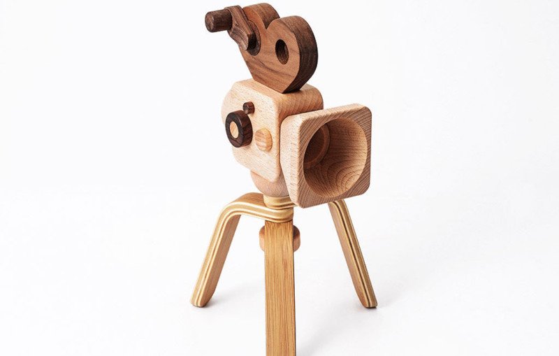 Wooden Toy Camera