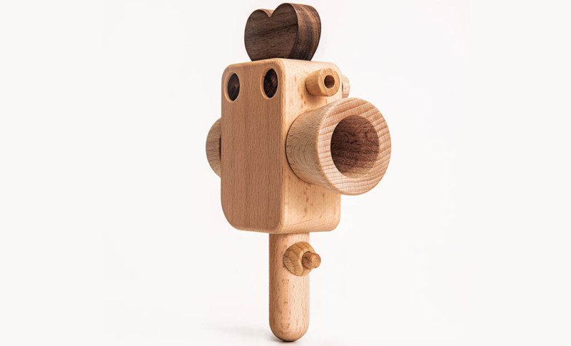Wooden Toy Camera
