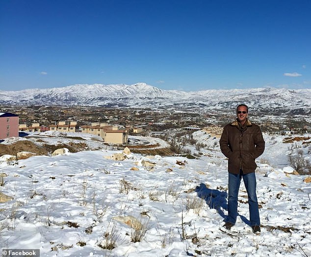 Roggio is seen in Northern Iraq, Kurdistan, in a Jan. 2017 photo from his Facebook page. He's only the second American citizen to be charged with violating a U.S. torture statute that into effect in 1994, the department said