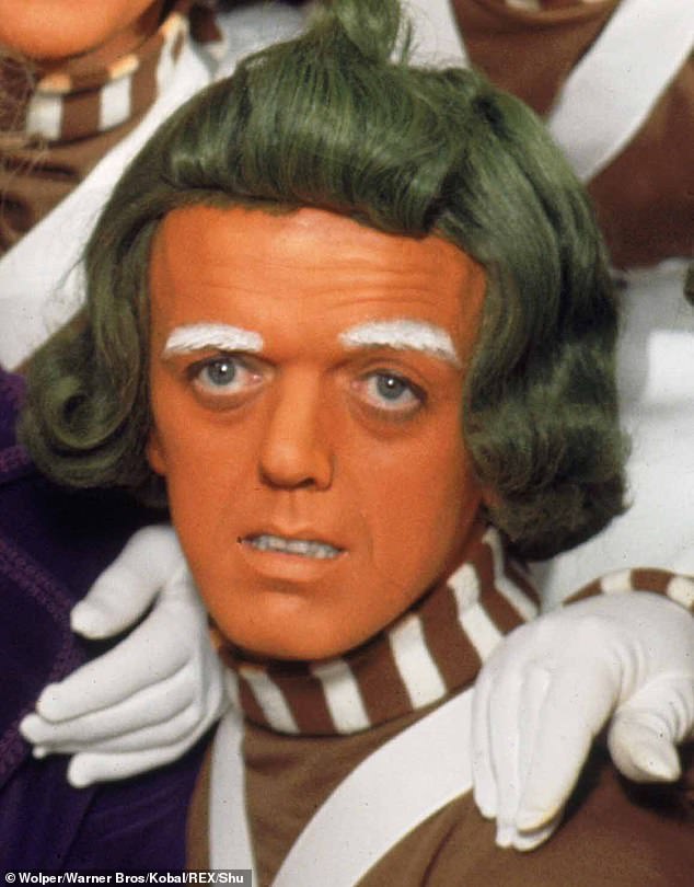 Iconic: It is unclear how Hugh will play one of the miniature factory workers, however bosses have 'refused to cast actors with Dwarfism n a bid to avoid offence' (unknown actor pictured in 1971)