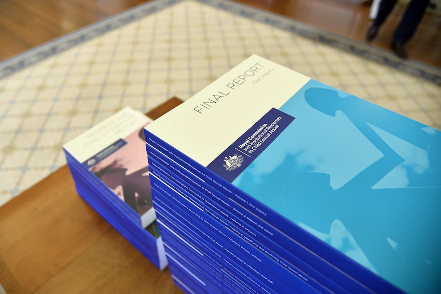 A report on a desk.