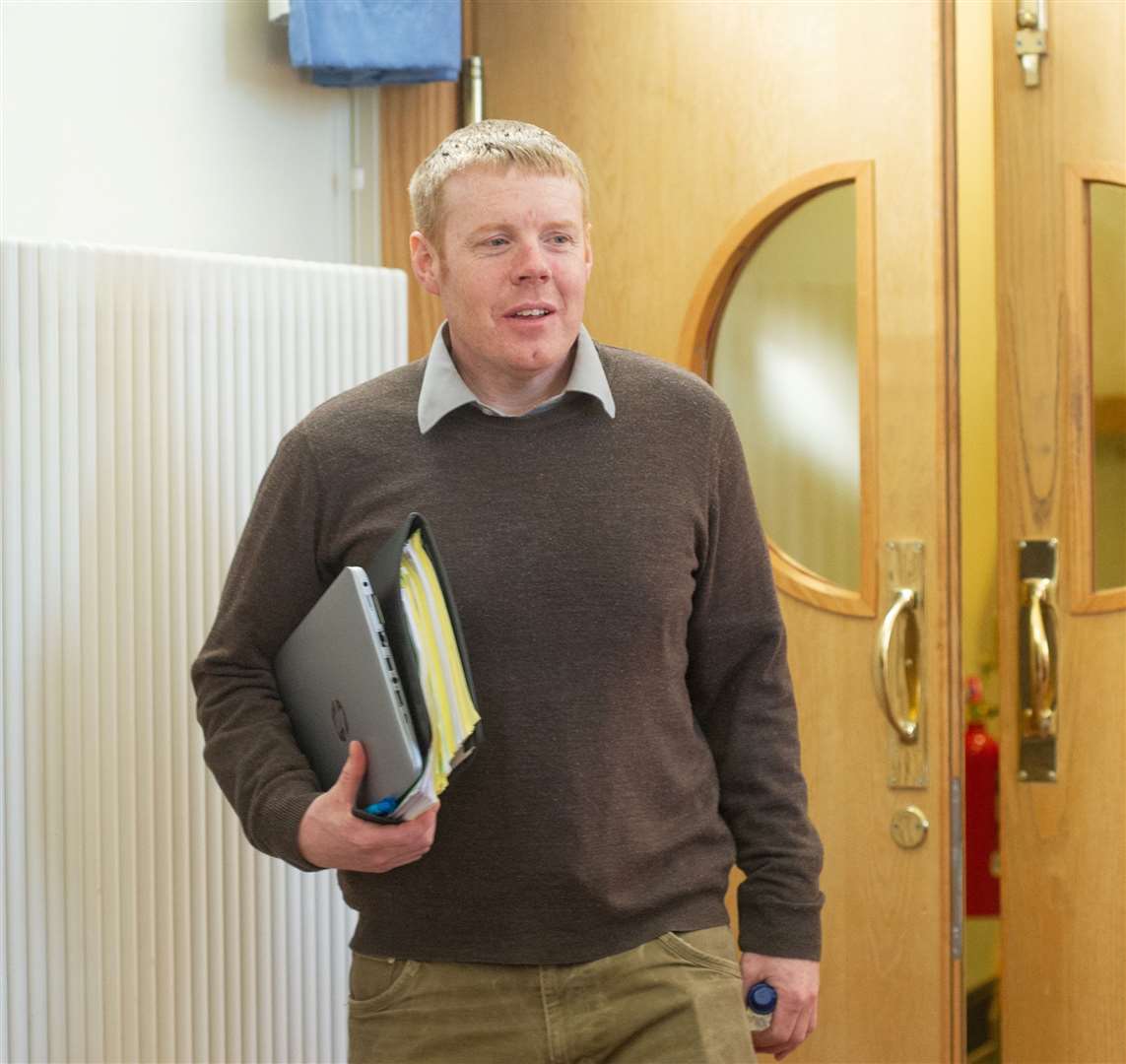 Moray Council Conservative group leader Councillor Tim Eagle. Picture: Daniel Forsyth