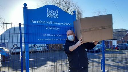 Handford Hall were amongst the primary schools to receive these special deliveries.