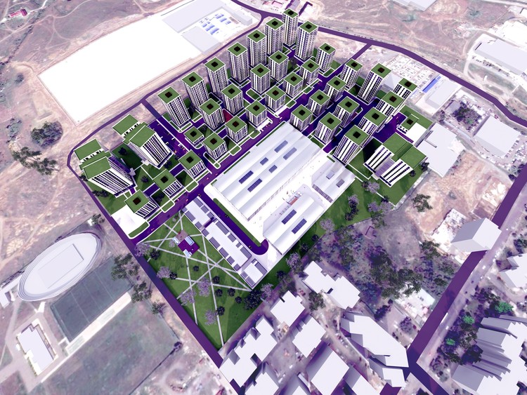 Didi-Dighomi Mini-City - Tbilisi, Georgia. Image Courtesy of Simone De Gale