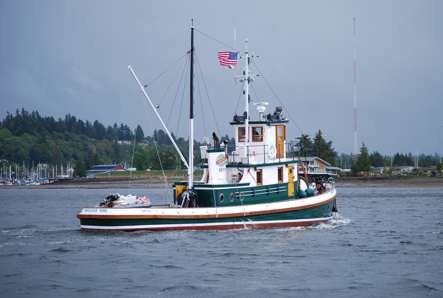 The tug Wallace Foss at Olympia Harbor Days in 2009.
(Photo: Karla Fowler/harbordays.com)