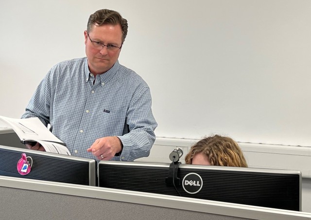 Retired CW4, now LRC Bavaria operations officer left corporate world to return to Army