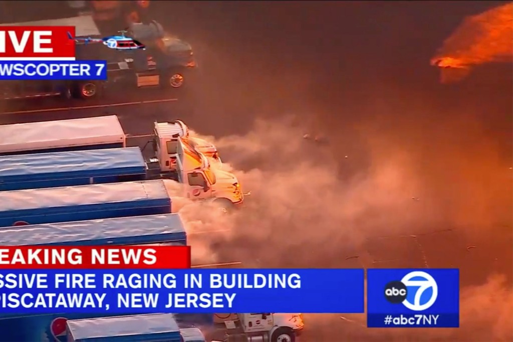 Local residents reported hearing explosions, but it was reported unknown as to what sparked the blaze.