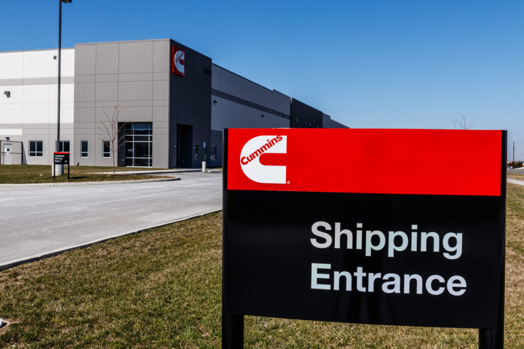 Cummins shipping entrance