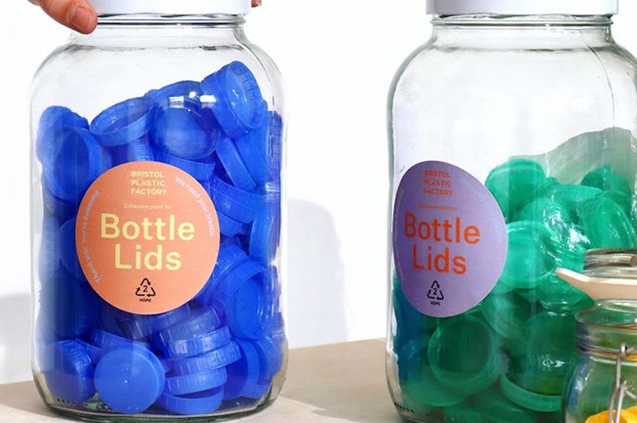 Bristol Plastic Factory Plastic Waste Bottle Lids