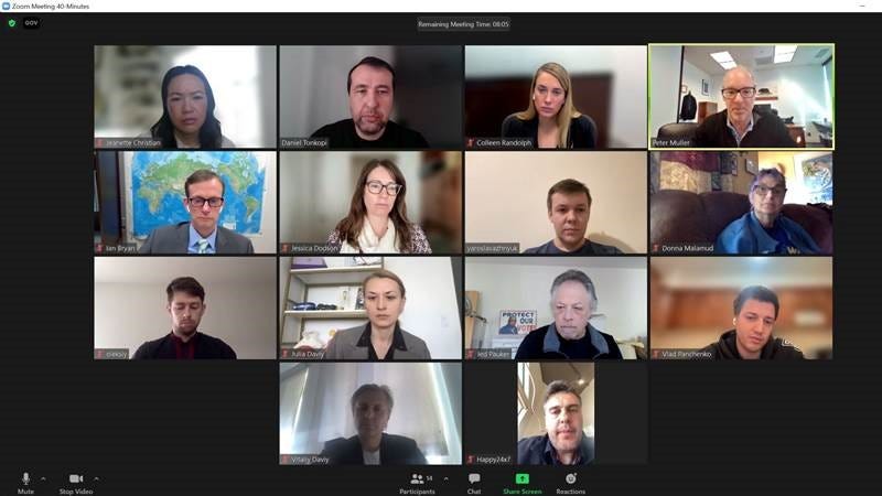 Employees of Ukrainian startup DMarket recently met virtually with the staff of U.S. Sen. Dianne Feinstein's office about what American politicians can do to help Ukraine fend off the Russian invasion. DMarket