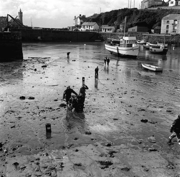 The clean-up operation begins in West Cornwall in March 1967