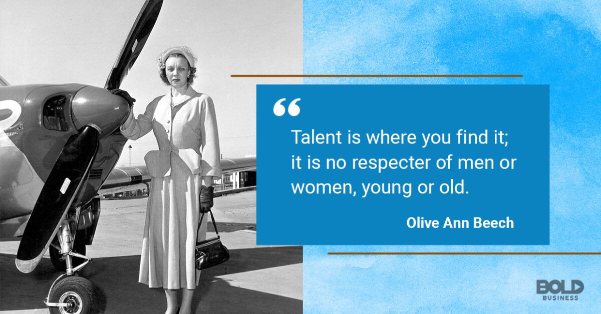 Olive Ann Beech. (Photo: boldbusiness.com)