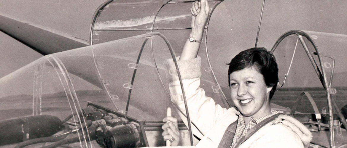 Wally Funk, one of the "Flying Aggies." (Photo: Oklahoma State University)