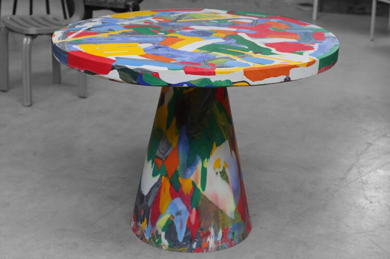 Bristol Plastic Factory Melting Pot Table